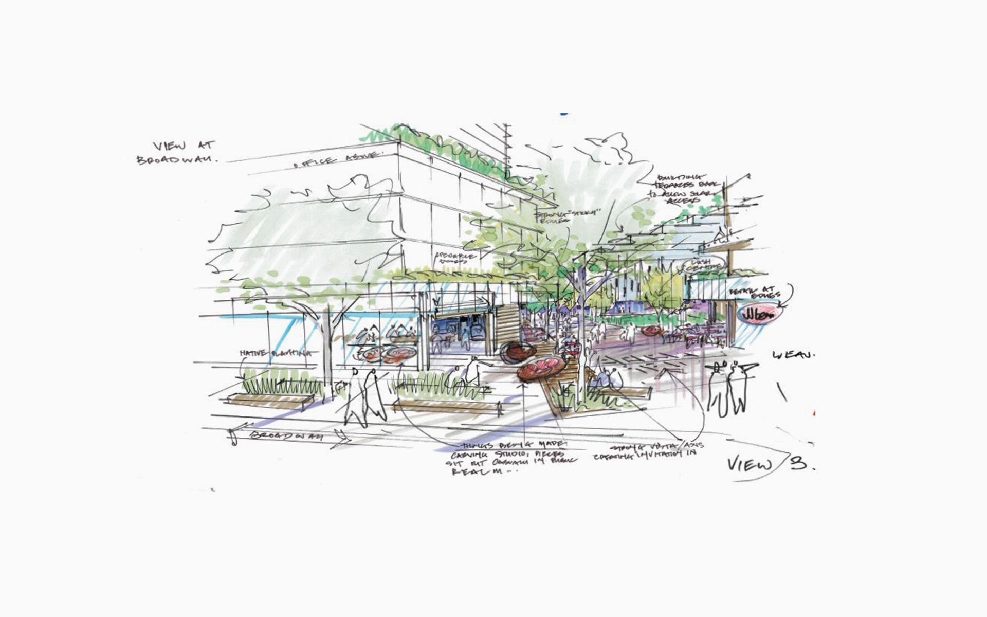 3200 East Broadway Development Sketch