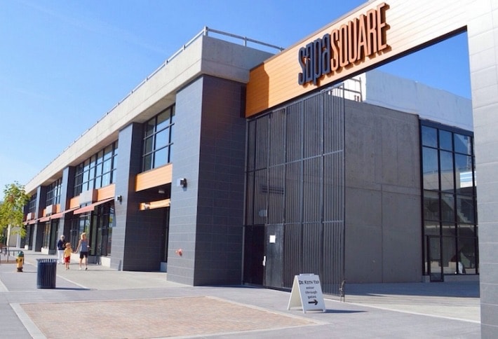 Sopa Square Building in Kelowna