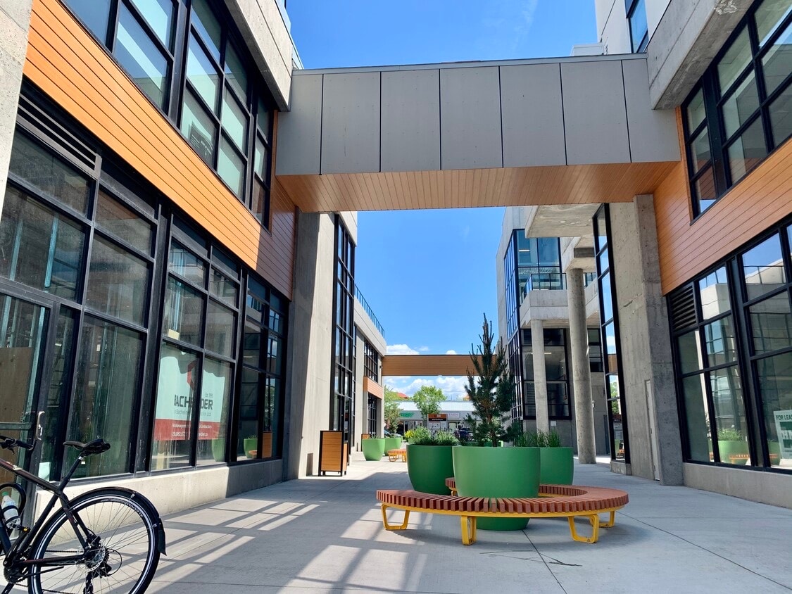 Sopa Square Courtyard in Kelowna