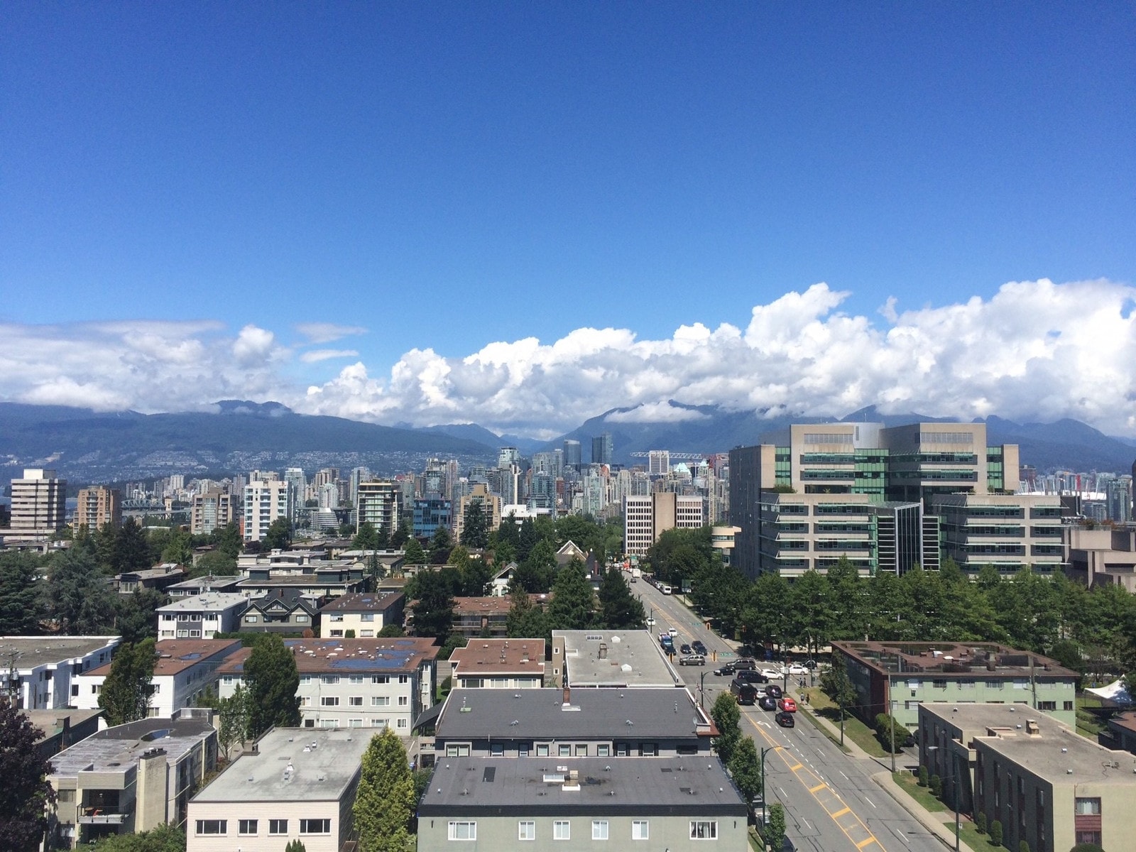 Santa Fe Apartments View of Vancouver